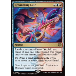 Magic löskort: Secrets of Strixhaven: Resonating Lute