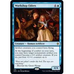 Magic löskort: Throne of Eldraine: Workshop Elders