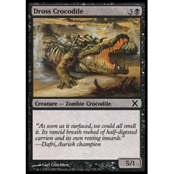 Magic löskort: 10th Edition: Dross Crocodile