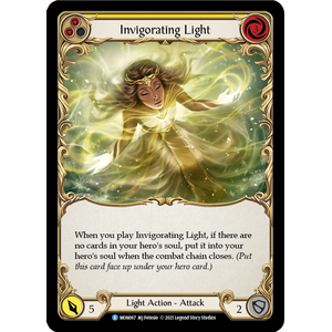 FaB Löskort: Monarch Unlimited: Invigorating Light (Yellow)