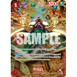 One Piece Löskort: 500 Years in the Future: Buggy (alternative art)