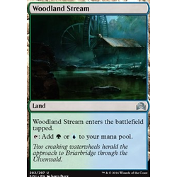 Magic löskort: Shadows over Innistrad: Woodland Stream