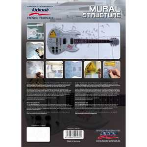 Stencil "Mural Structure"