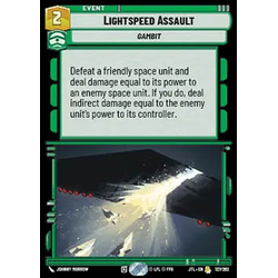 Star Wars: Unlimited Löskort: Jump to Lightspeed: Lightspeed Assault