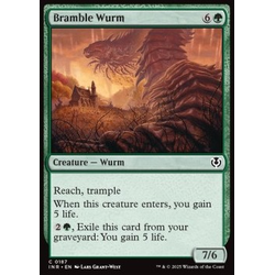Magic löskort: Magic: Innistrad Remastered: Bramble Wurm