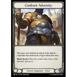 FaB Löskort: Heavy Hitters: Confront Adversity (Cold Foil)