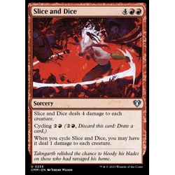 Magic löskort: Commander Masters: Slice and Dice