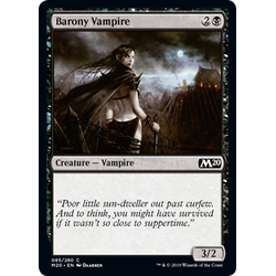 Magic löskort: Core Set 2020: Barony Vampire