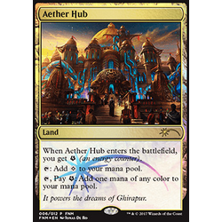 Magic löskort: Promo: Aether Hub (Foil)