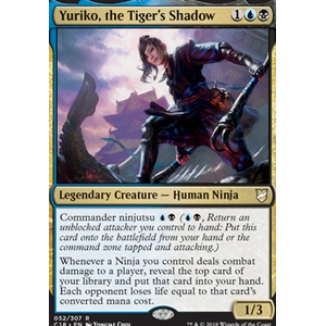 Magic löskort: Commander 2018: Yuriko, the Tiger's Shadow