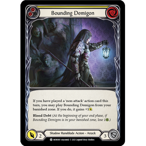 FaB Löskort: Monarch Unlimited: Bounding Demigon (Yellow)