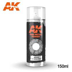 AK Spray: Fine Metal Primer Spray (150 ml)
