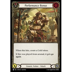 FaB Löskort: Heavy Hitters: Performance Bonus (Red)