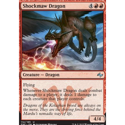 Magic löskort: Fate Reforged: Shockmaw Dragon