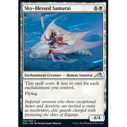 Magic löskort: Kamigawa: Neon Dynasty: Sky-Blessed Samurai