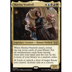 Magic löskort: Duskmourn: House of Horror: Marina Vendrell (Foil)