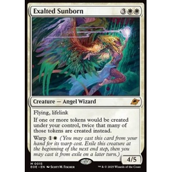 Magic löskort: Edge of Eternities: Exalted Sunborn