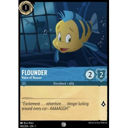 Lorcana Löskort: The First Chapter: Flounder - Voice of Reason