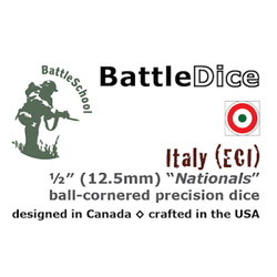 BattleDice 12,5mm  ECI - Italian Co-belligerent Army (1)