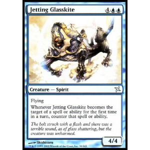 Magic löskort: Betrayers of Kamigawa: Jetting Glasskite