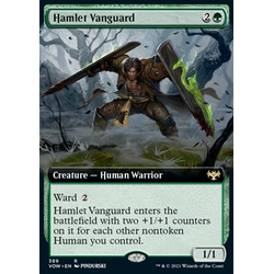 Magic löskort: Innistrad: Crimson Vow: Hamlet Vanguard (alternative art)
