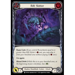 FaB Löskort: Dusk till Dawn: Rift Skitter (Blue) (Rainbow Foil)