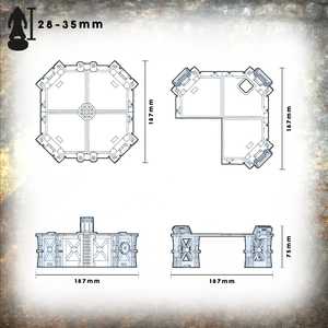 Chroma Terrain: Wonderhive - Framework (Pre-Coloured MDF) (Yellow)