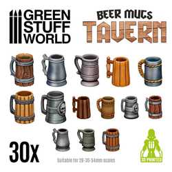 Beer Mugs Tavern - resin