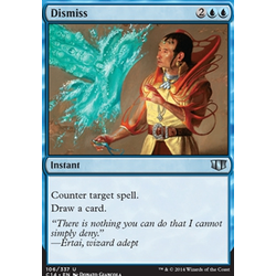Magic löskort: Commander 2014: Dismiss