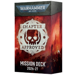 Warhammer 40K: Chapter Approved Mission Deck 2026-27