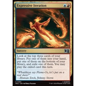 Magic löskort: Commander: Marvel Super Heroes: Expressive Iteration
