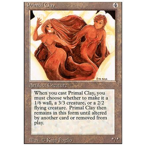Magic löskort: Revised: Primal Clay