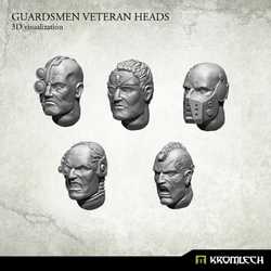 Guardsmen Veteran Heads (10)