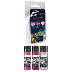 IONIC Real Heavy Metal: Deep Magenta Set (3x20 ml)