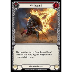 FaB Löskort: Dynasty: Withstand (Red)