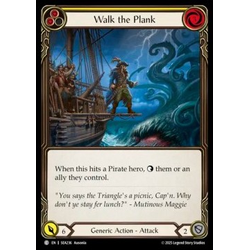 FaB Löskort: High Seas: Walk the Plank (Yellow) (Rainbow Foil)