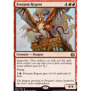 Magic löskort: Aether Revolt: Freejam Regent