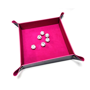 Alphaspel: Square Dice Tray - Pink