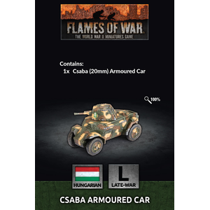 Hungarian Csaba Armoured Car