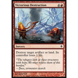 Magic löskort: New Phyrexia: Victorious Destruction