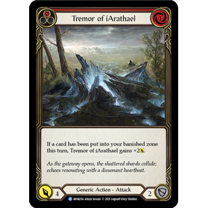 FaB Löskort: Monarch 1st Edition: Tremor of íArathael (Red)