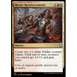 Magic löskort: Commander: Phyrexia: All Will Be One: Heroic Reinforcements