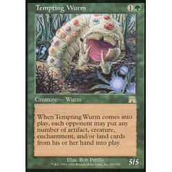 Magic löskort: Onslaught: Tempting Wurm