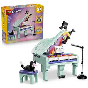 LEGO Creator Flygel med musikdekorationer och katt 31392