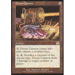 Magic löskort: Onslaught: Doom Cannon