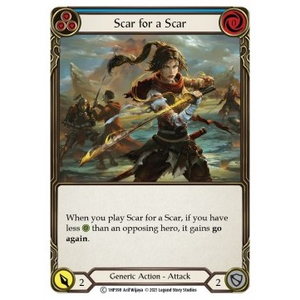 FaB Löskort: History Pack 1: Scar for a Scar (Blue)