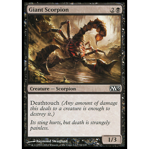 Magic löskort: Magic 2013: Giant Scorpion