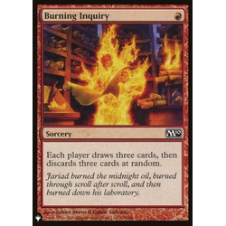 Magic löskort: The List: Burning Inquiry