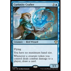 Magic löskort: Commander: Secrets of Strixhaven: Curiosity Crafter