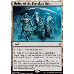 Magic löskort: Battle for Zendikar: Shrine of the Forsaken Gods